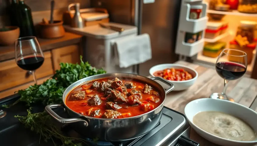 wie lange kann man hirschgulasch im kühlschrank aufbewahren