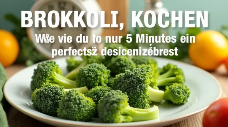 Brokkoli Kochen